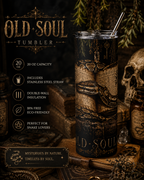 Snake & Grimoire 20oz Stainless Tumbler – Old Souls Gothic Travel Cup