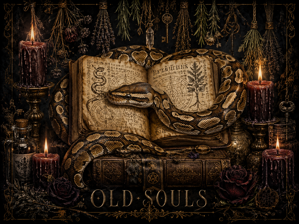 Snake & Grimoire 20oz Stainless Tumbler – Old Souls Gothic Travel Cup