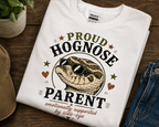 Proud Hognose Parent T-Shirt | Funny Hognose Snake Lover Tee