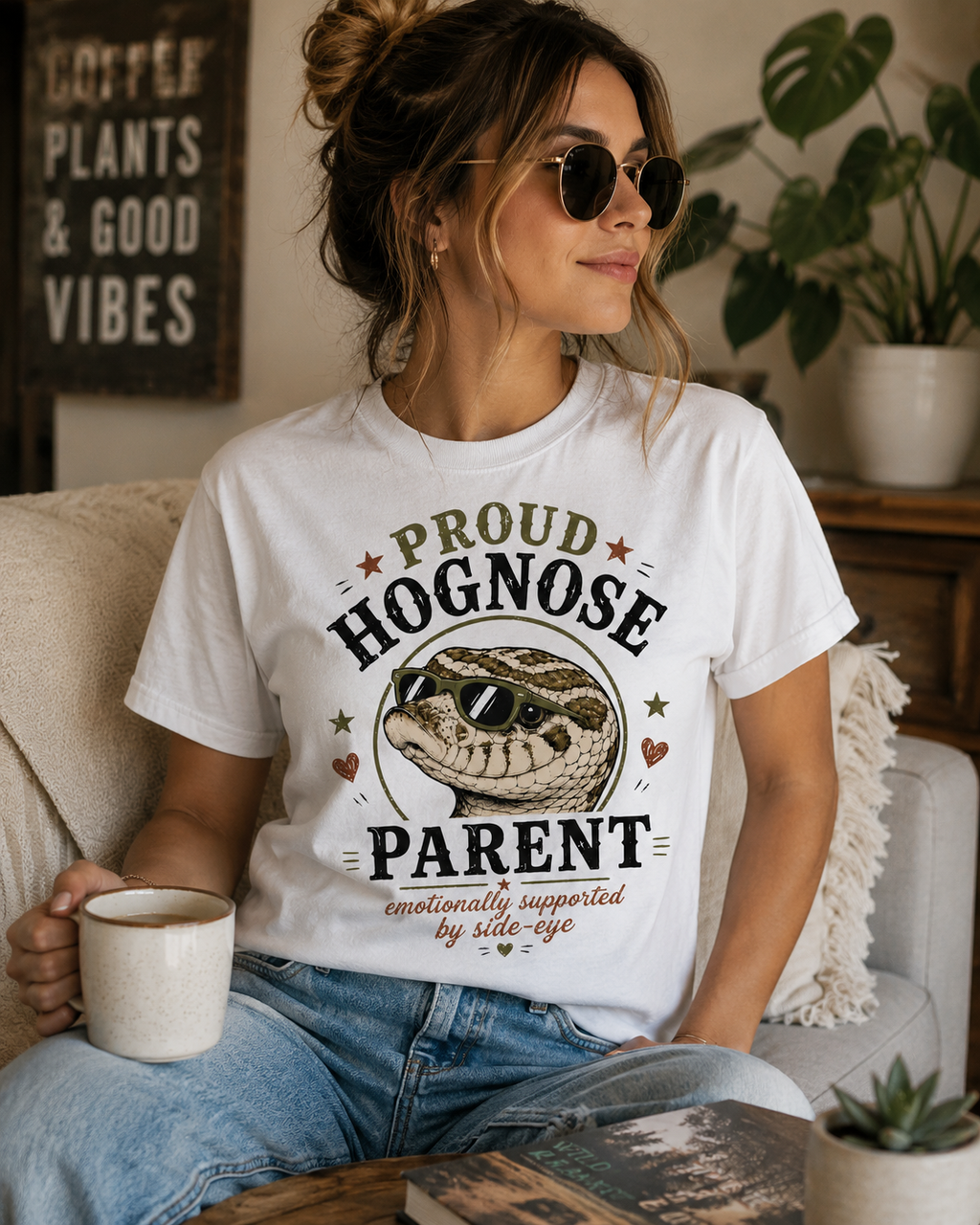 Proud Hognose Parent T-Shirt | Funny Hognose Snake Lover Tee
