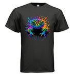 Adult T-shirt: Rainbow Leopard Gecko Tee - Red River Exotics