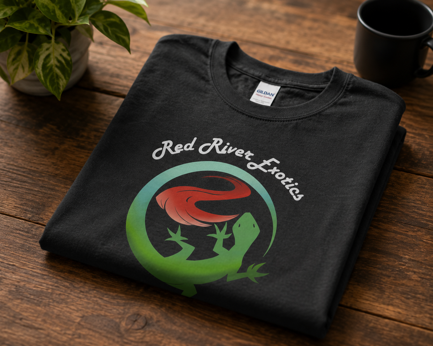 Red River Exotics Logo Shirt | Official Reptile Lover Tee