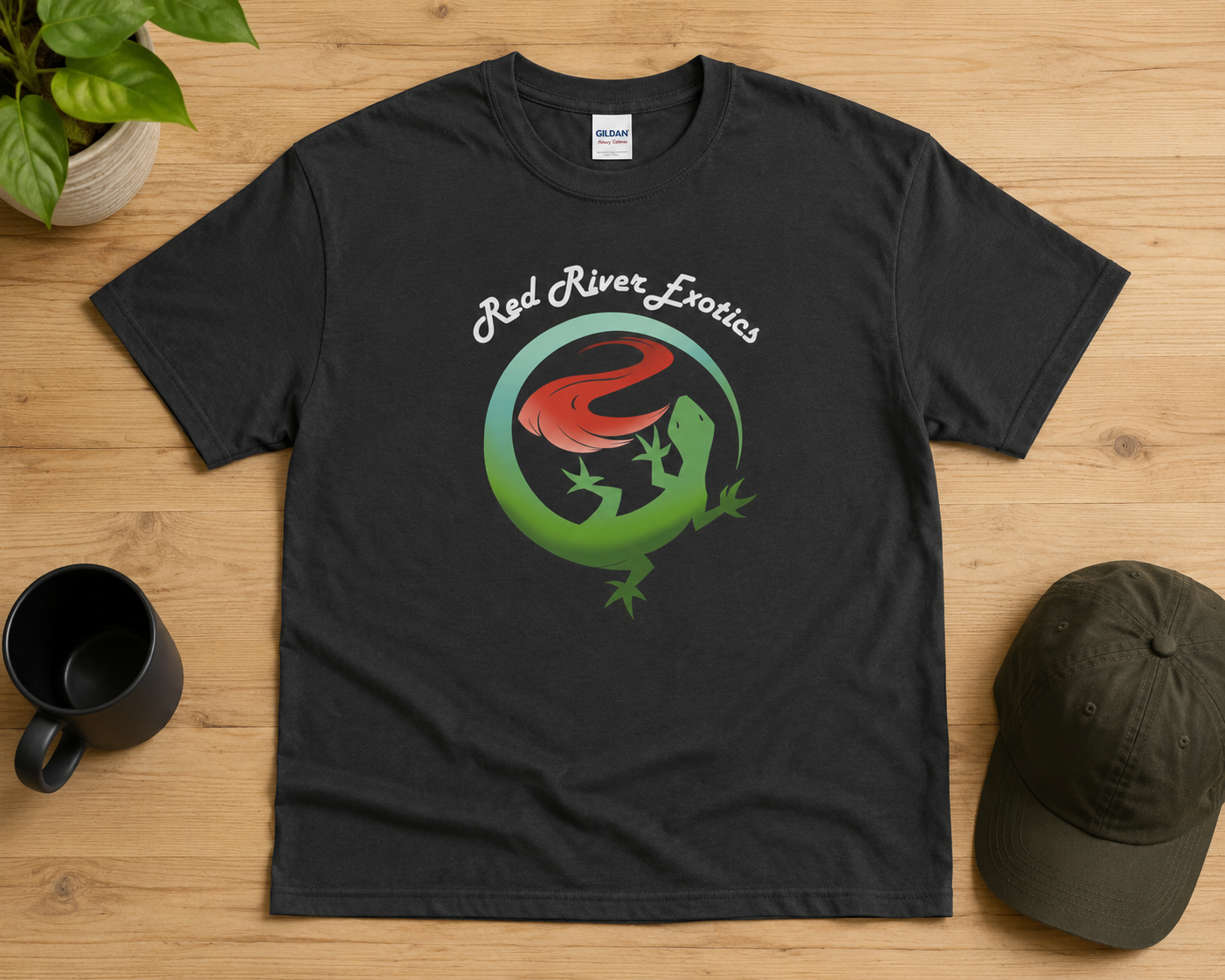 Red River Exotics Logo Shirt | Official Reptile Lover Tee