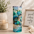 Sea Turtle Ocean Bliss - 20 oz Stainless Tumbler