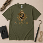 Serpenté Snake Crest T-Shirt – Luxury Serpent Graphic Tee