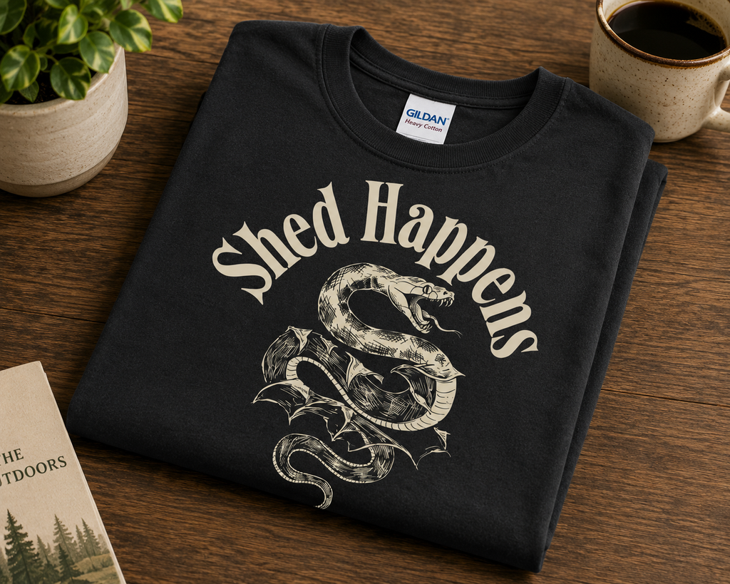Shed Happens Snake Shirt | Funny Snake Lover Reptile Tee