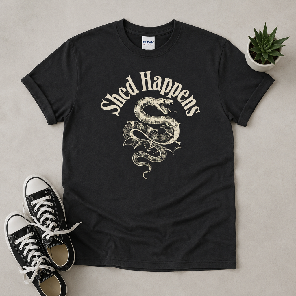Shed Happens Snake Shirt | Funny Snake Lover Reptile Tee