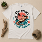 Stay Sticky Stay Calm -  Crested Gecko Tee