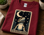 Bearded Dragon Tarot Card Shirt | Mystical Reptile Lover Graphic Tee