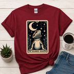 Bearded Dragon Tarot Card Shirt | Mystical Reptile Lover Graphic Tee