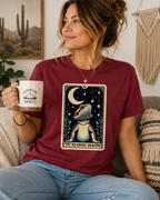 Bearded Dragon Tarot Card Shirt | Mystical Reptile Lover Graphic Tee