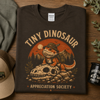 Tiny Dinosaur Appreciation Society Bearded Dragon T-Shirt | Funny Beardie Tee