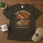 Tiny Dinosaur Appreciation Society Bearded Dragon T-Shirt | Funny Beardie Tee