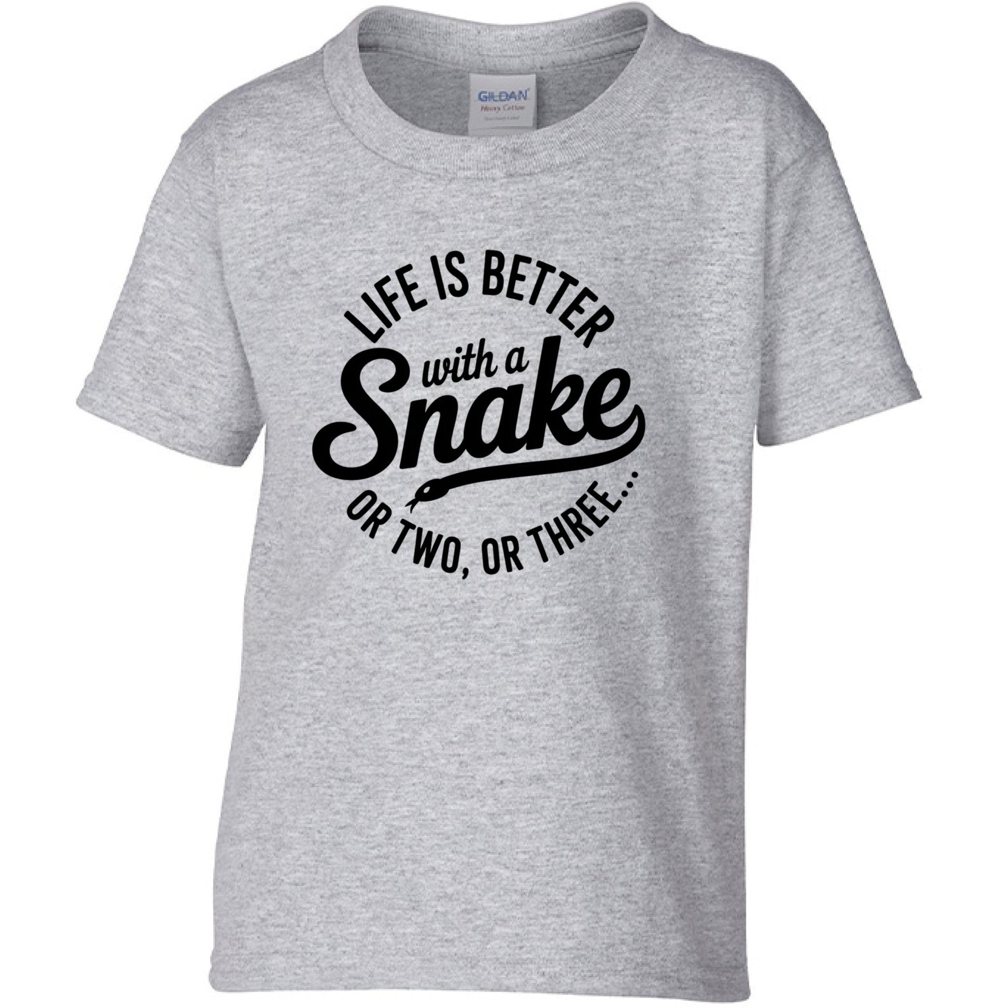 Fun Toddler Shirt: Life Is Better With Snake - Red River Exotics