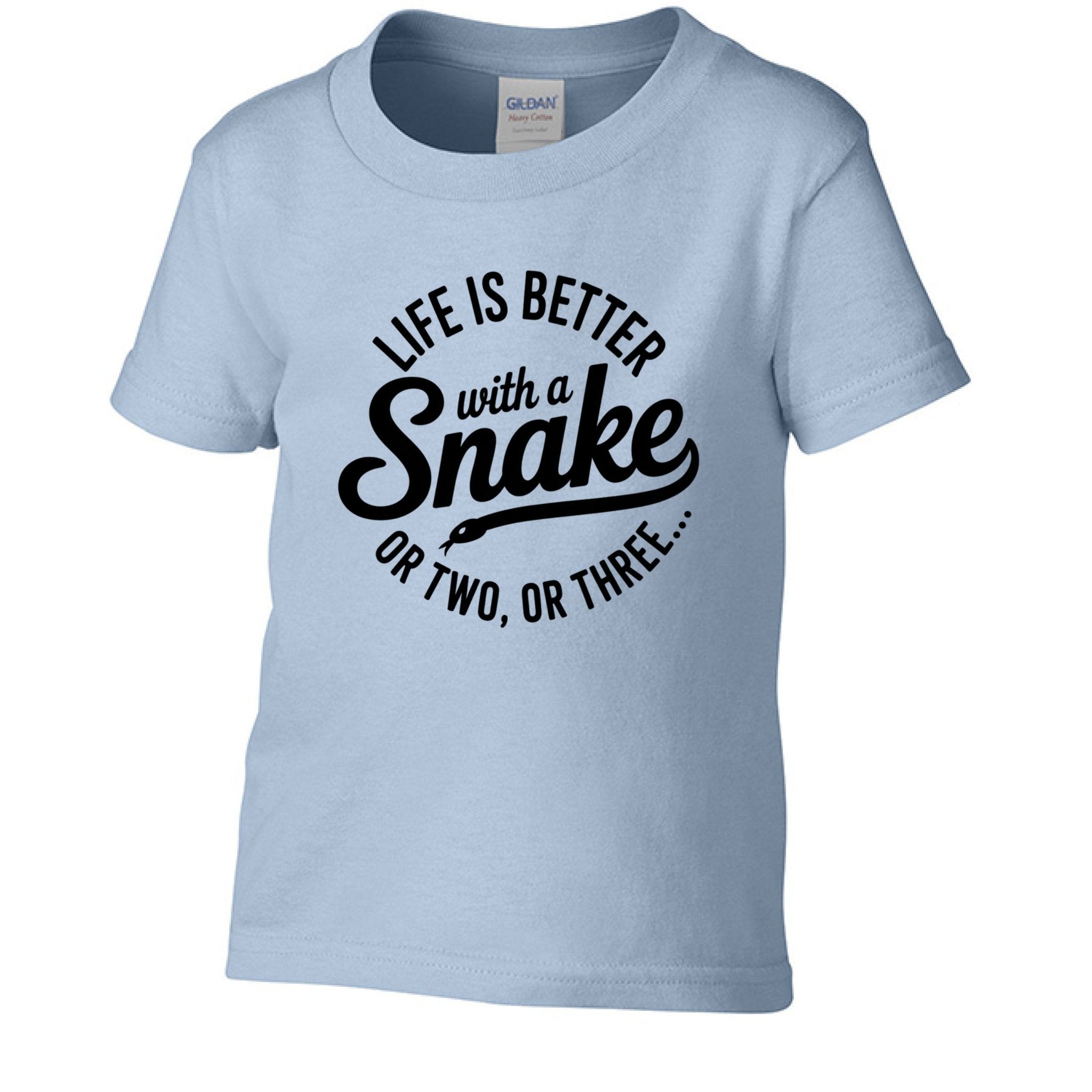 Fun Toddler Shirt: Life Is Better With Snake - Red River Exotics