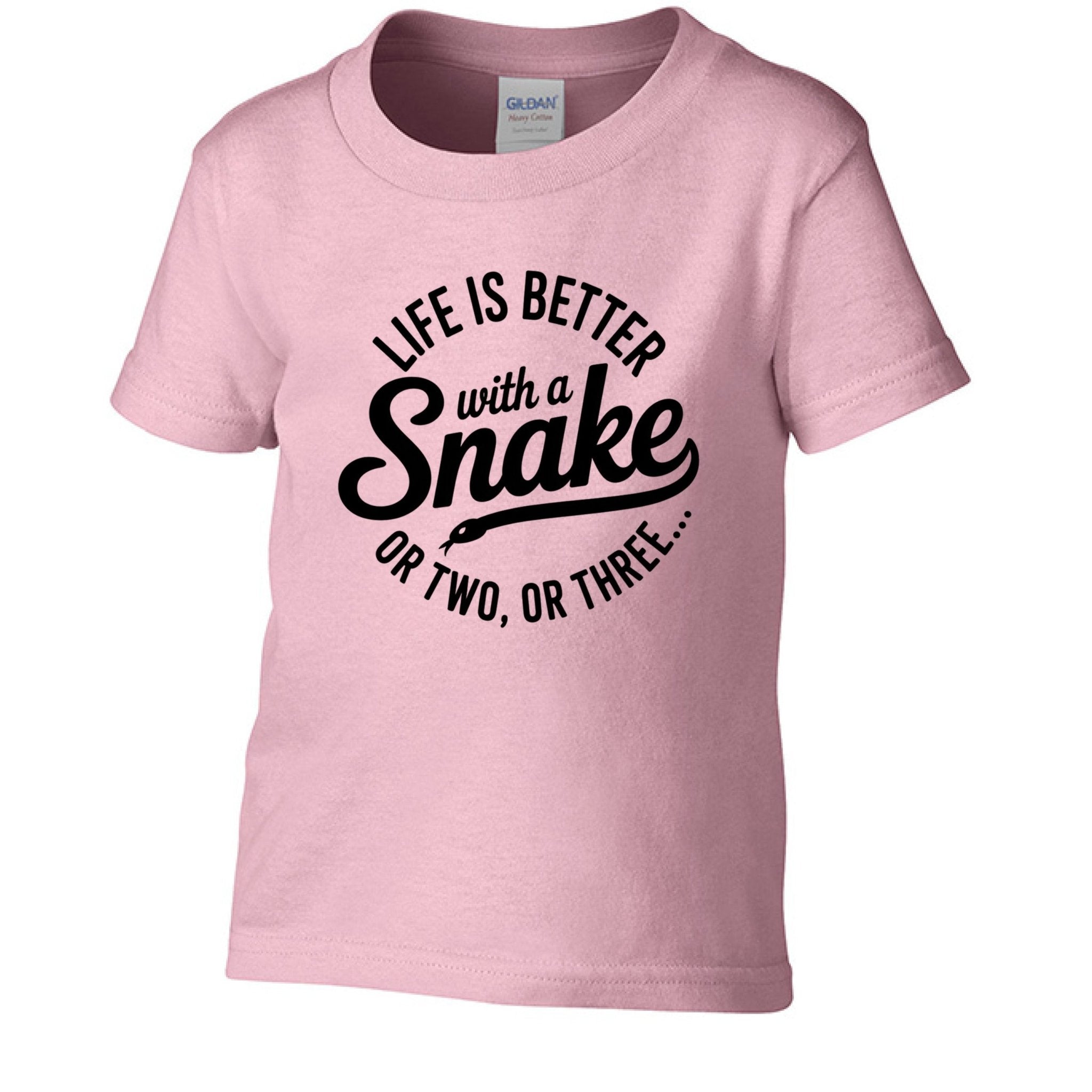Fun Toddler Shirt: Life Is Better With Snake - Red River Exotics