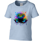Colorful Toddler Rainbow Leopard Gecko Shirt - Red River Exotics