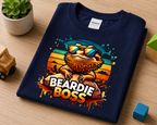 Beardie Boss Toddler Shirt | Cute Bearded Dragon Kids Tee