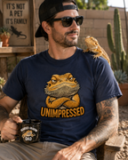 Unimpressed Bearded Dragon T-Shirt – Funny Beardie Tee