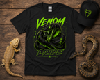 Venom Mode Snake T-Shirt – Cyberpunk Serpent Tee